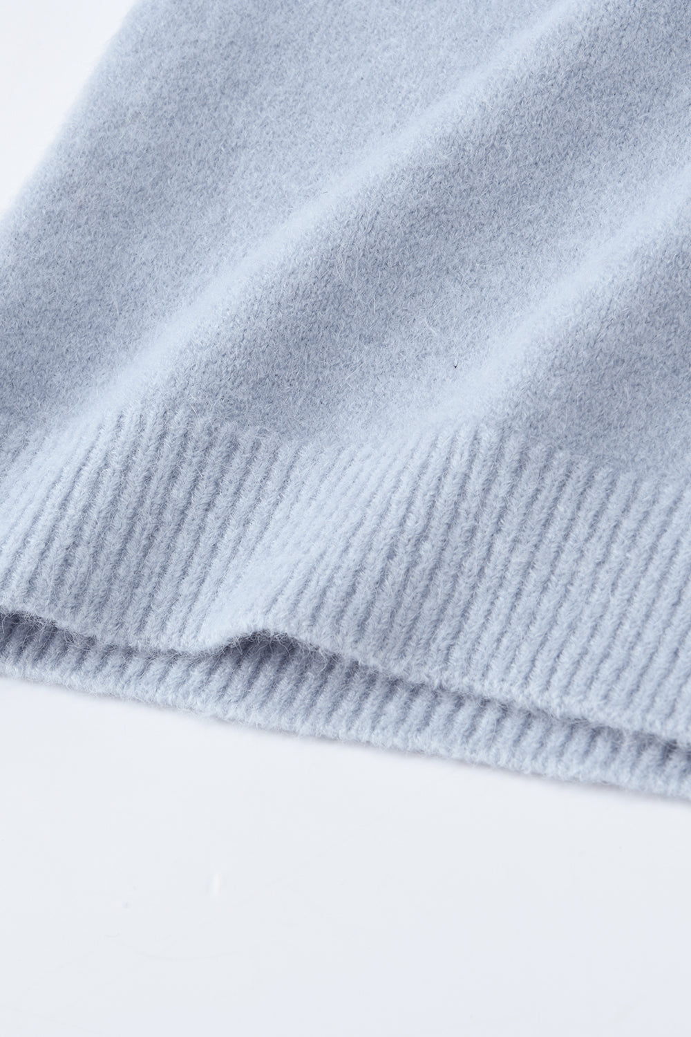 Knit Shirt+Silk Scarf for Women