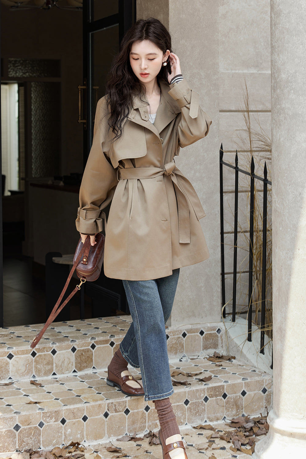 Áo khoác Trench dành cho nữ