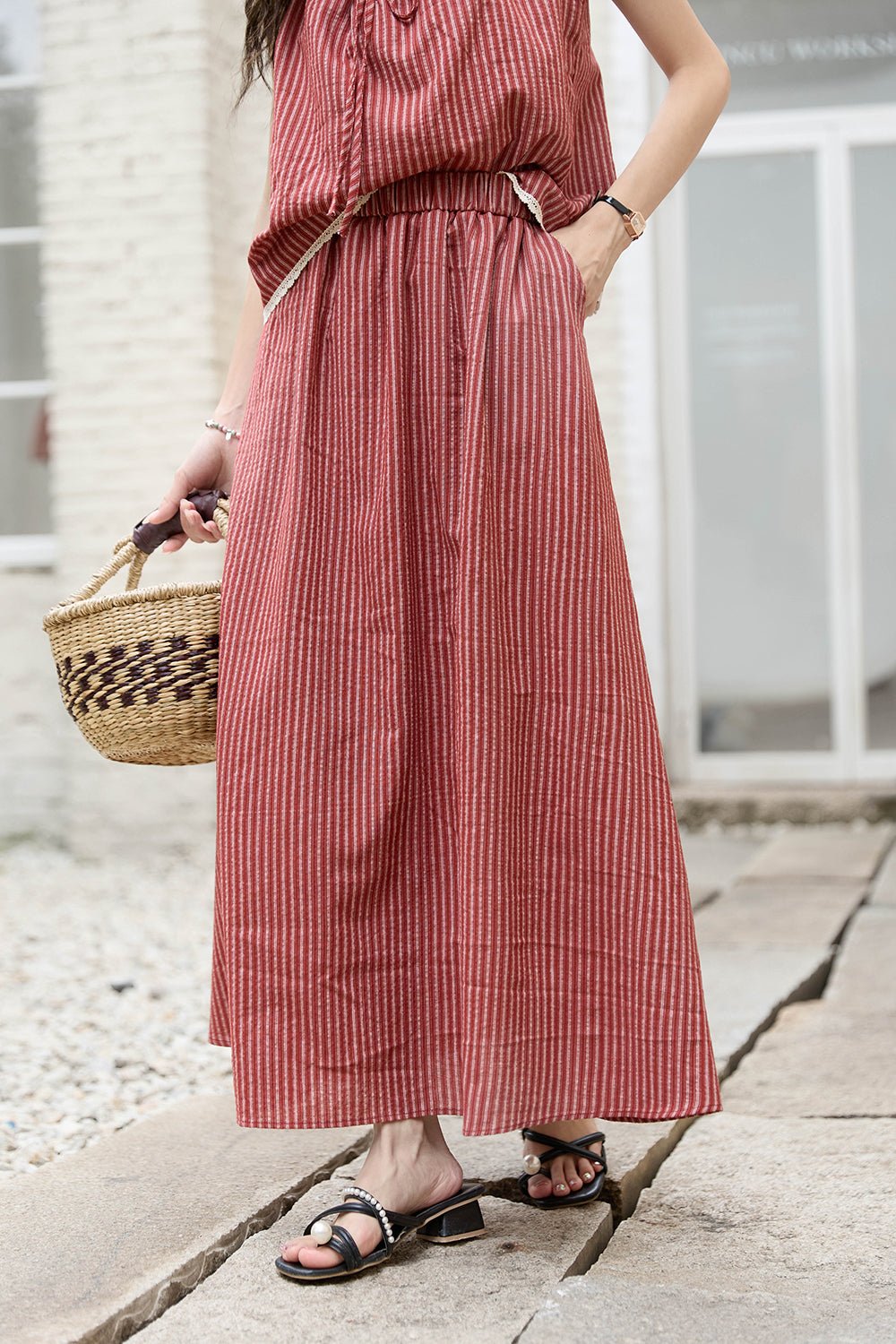 Set Blus dan Rok Dijual Terpisah