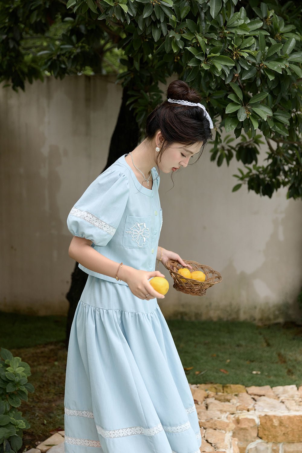 Set Blus dan Rok Dijual Terpisah