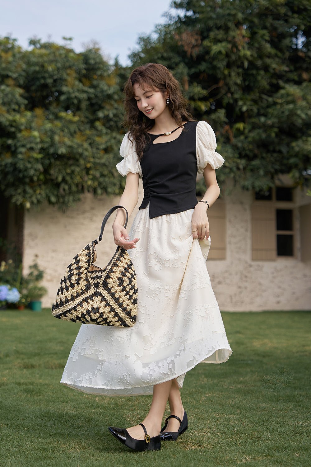 Set Blus dan Rok Dijual Terpisah