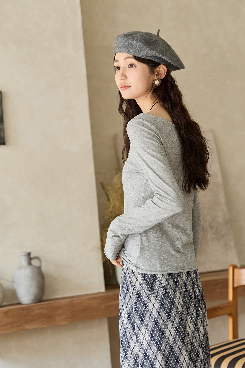 เสื้อยืดแขนยาวสำหรับผู้หญิง