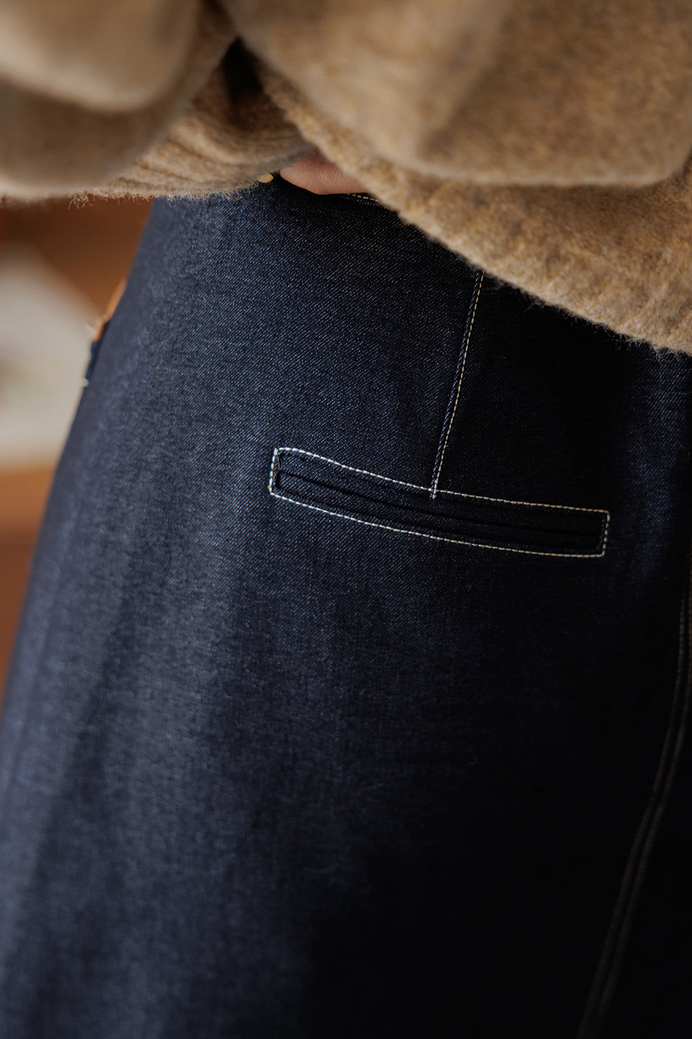 여성용 A라인 맥시 스커트