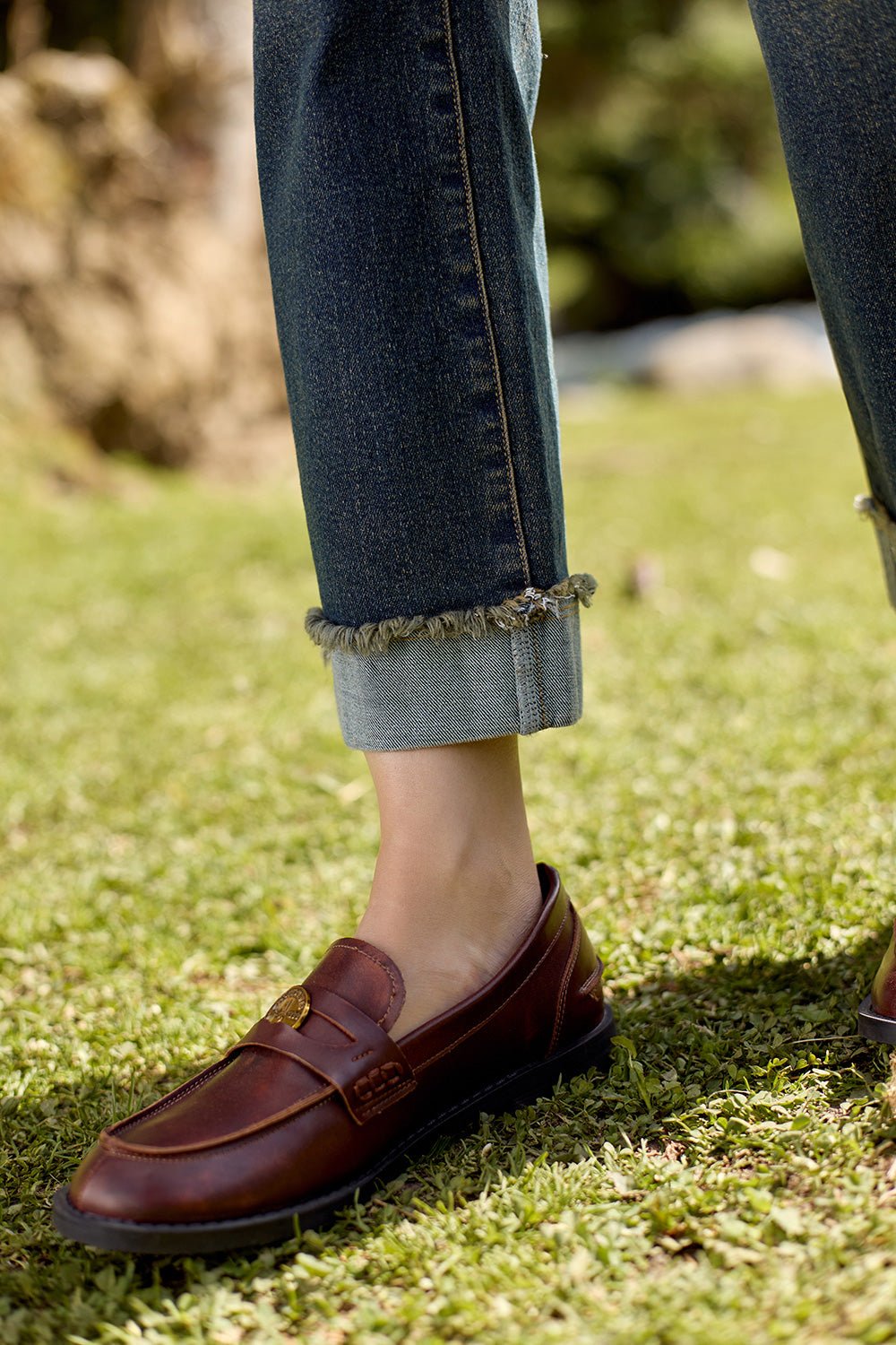 กางเกงยีนส์เดนิมสำหรับผู้หญิง