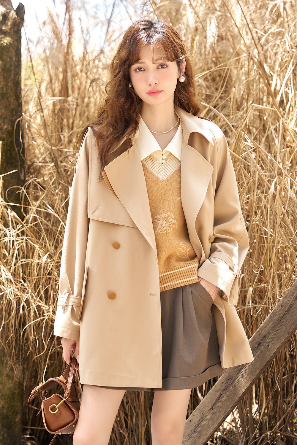 Áo khoác Trench dành cho nữ