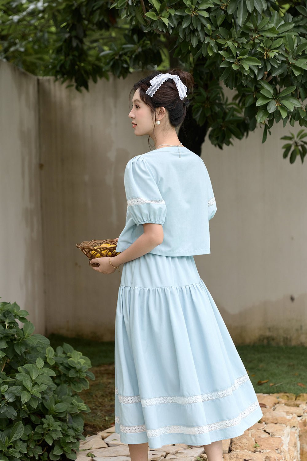 Set Blus dan Rok Dijual Terpisah