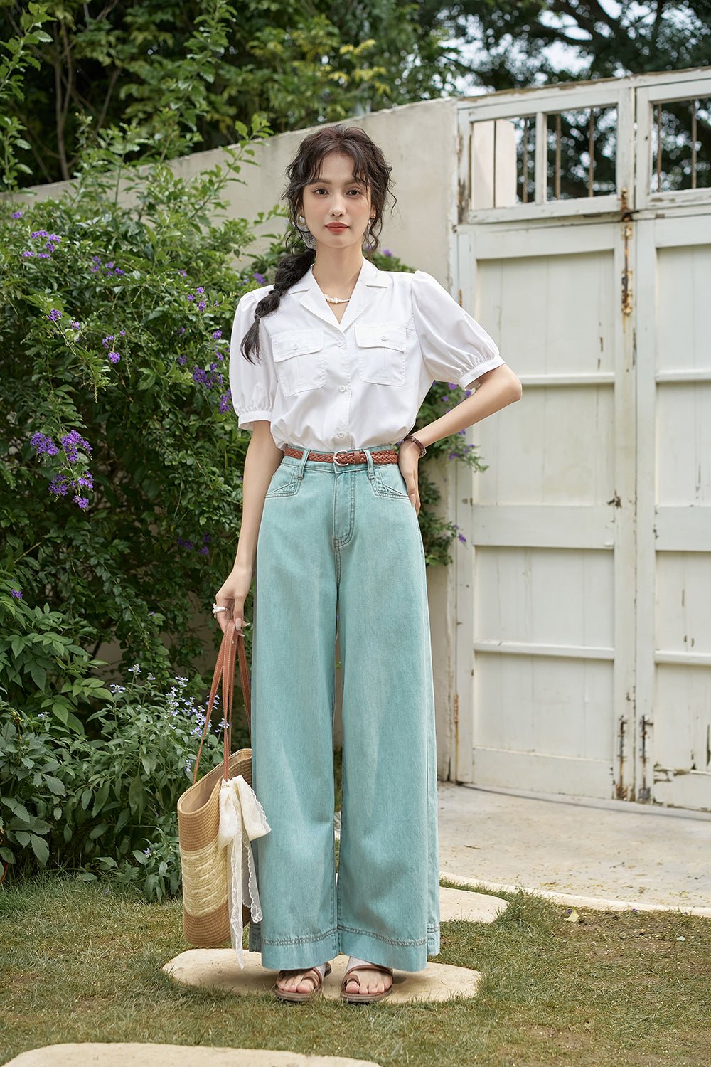 여성을위한 V 넥 셔츠