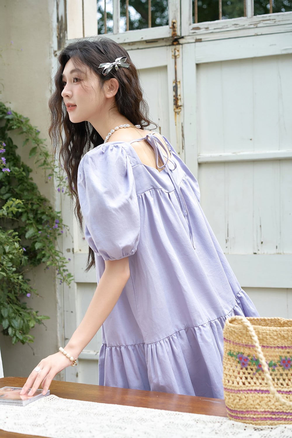 Solid Midi Dress for Women