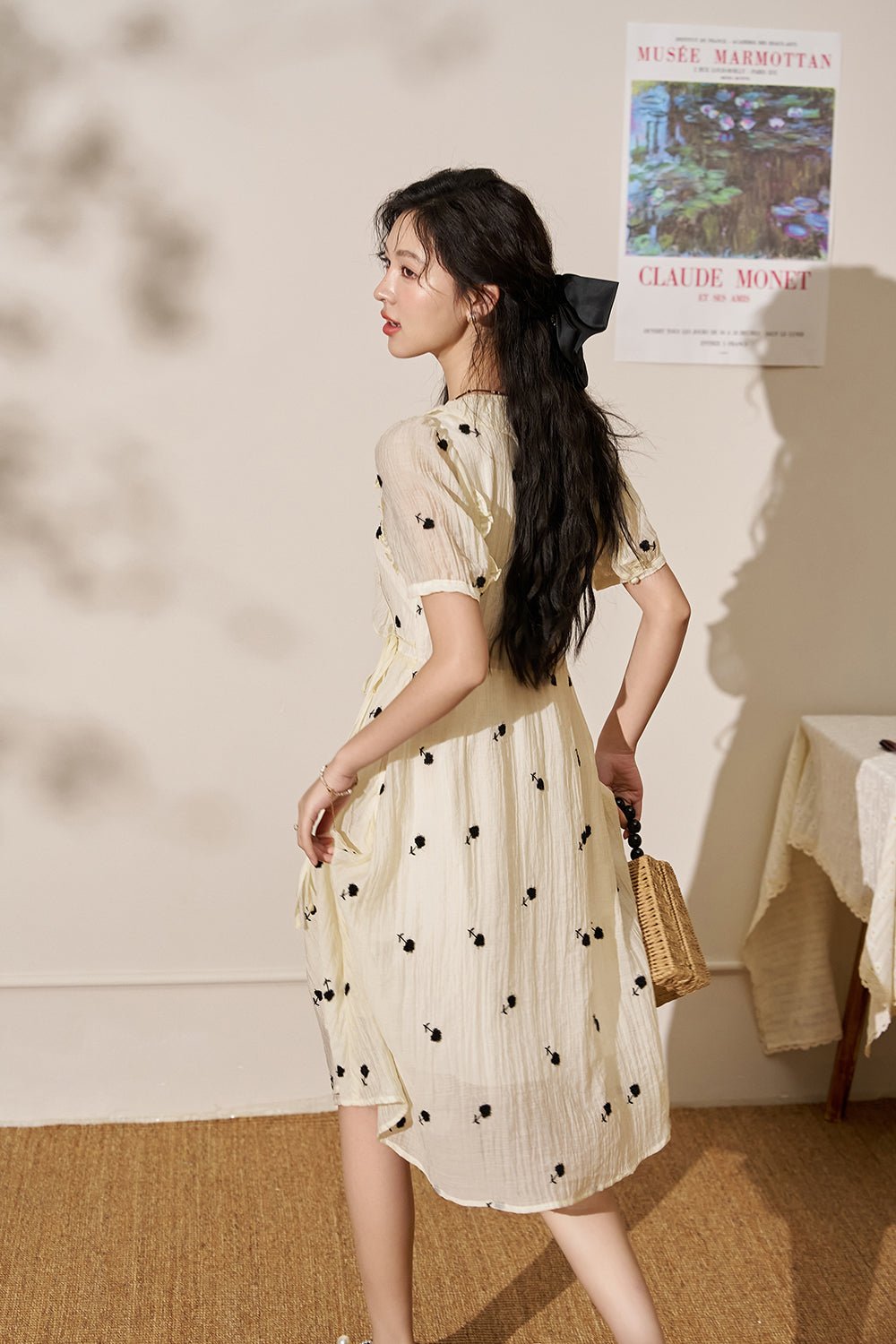 Gaun Maxi Bunga untuk Wanita