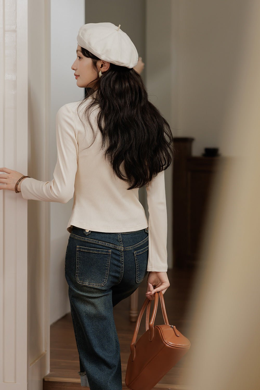 เสื้อยืดแขนยาวสำหรับผู้หญิง