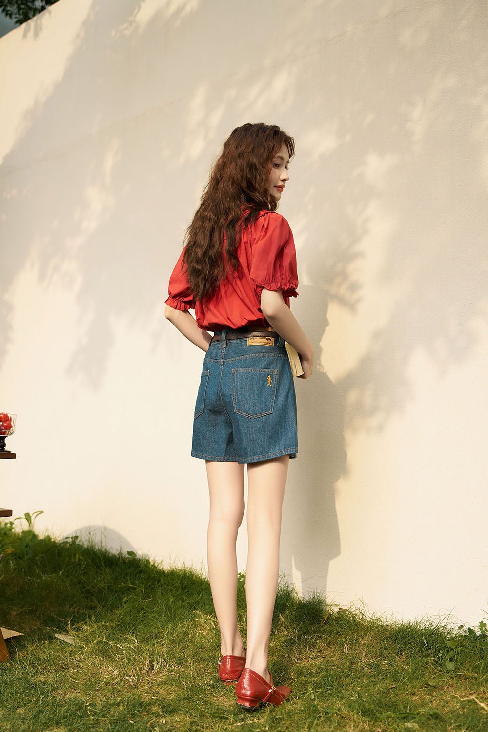 Celana Pendek Denim Wanita