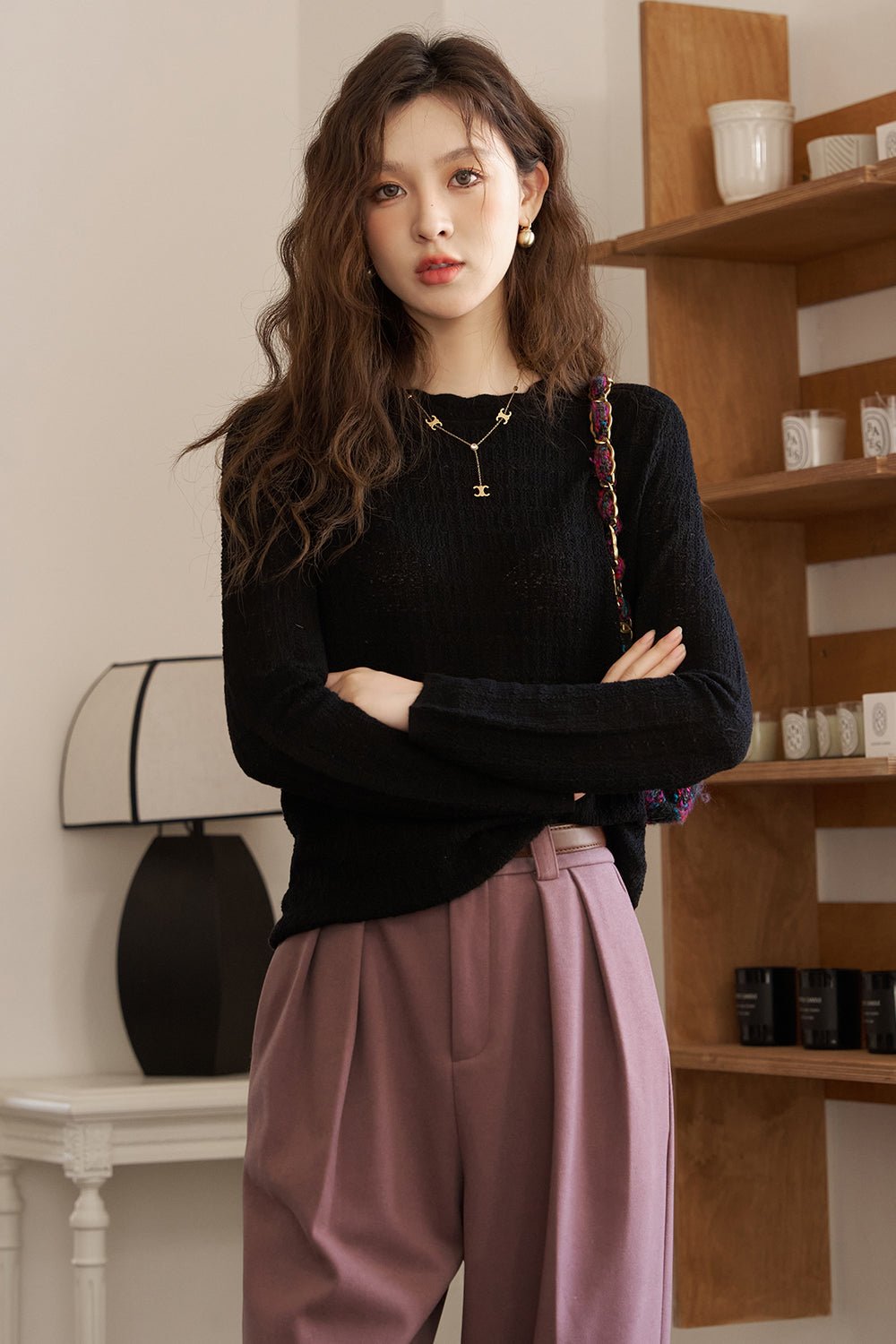 Knit T-shirt for Women