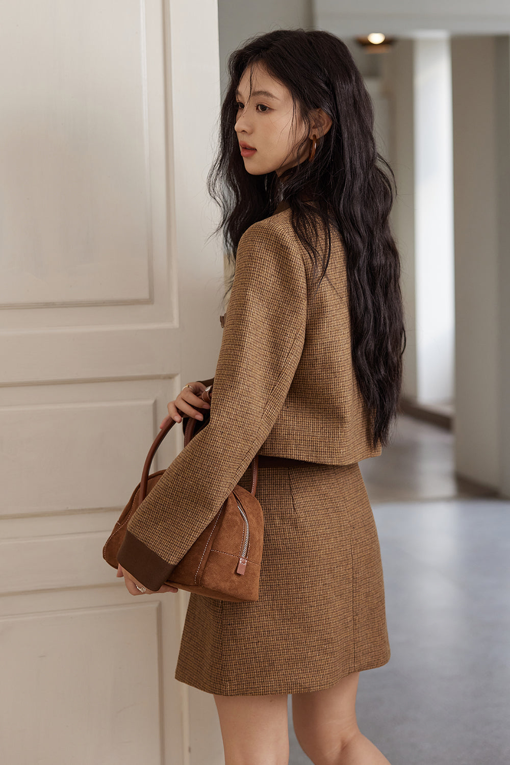 ชุดเสื้อโค้ตและกระโปรงขายแยกกัน