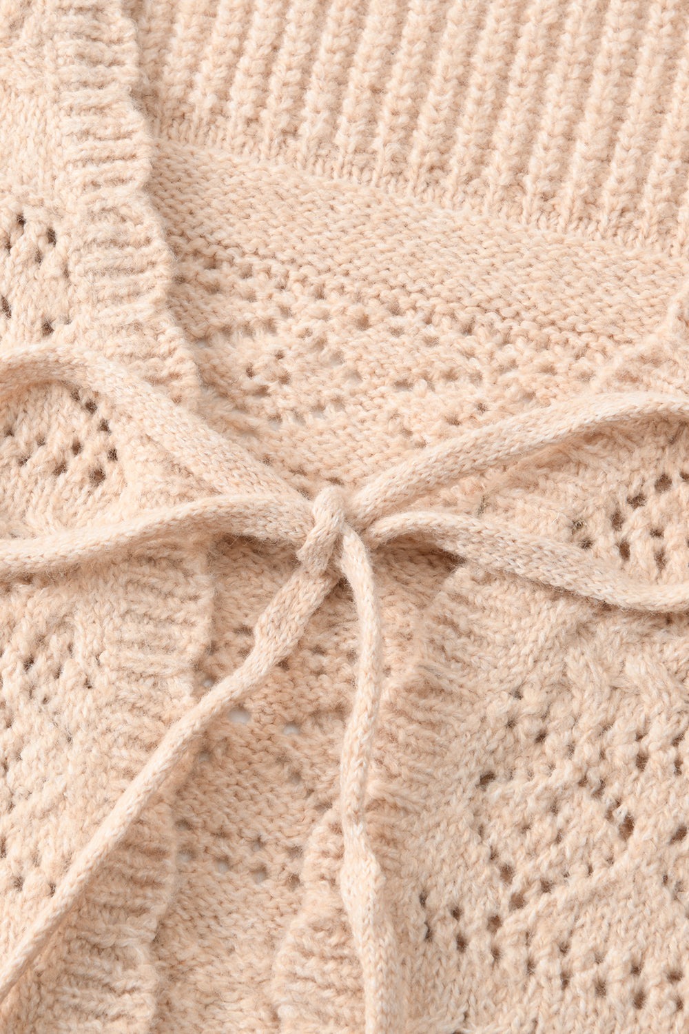 Set Atasan dan Kardigan Tali Spaghetti