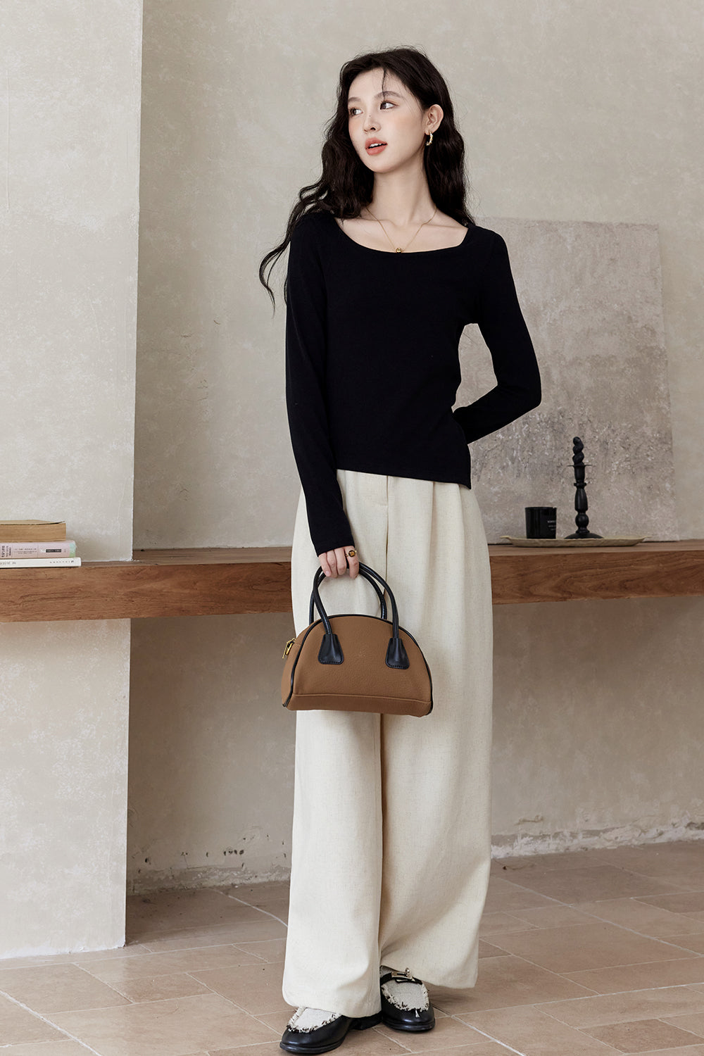 เสื้อยืดแขนยาวสำหรับผู้หญิง