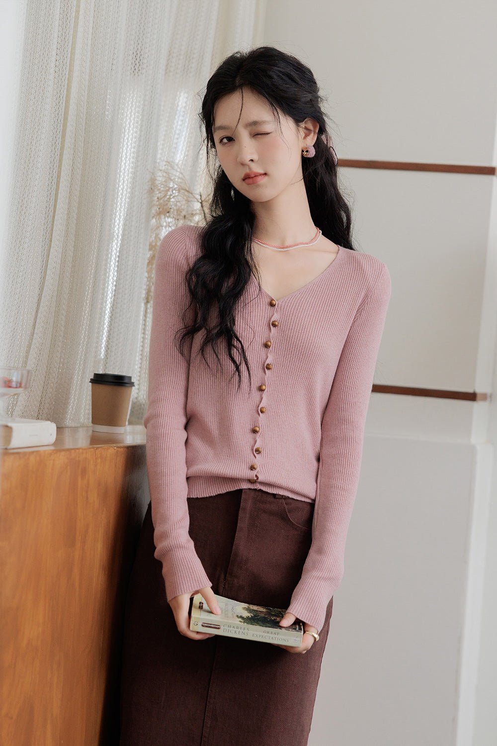 Áo Sơ Mi Nữ Dệt Kim