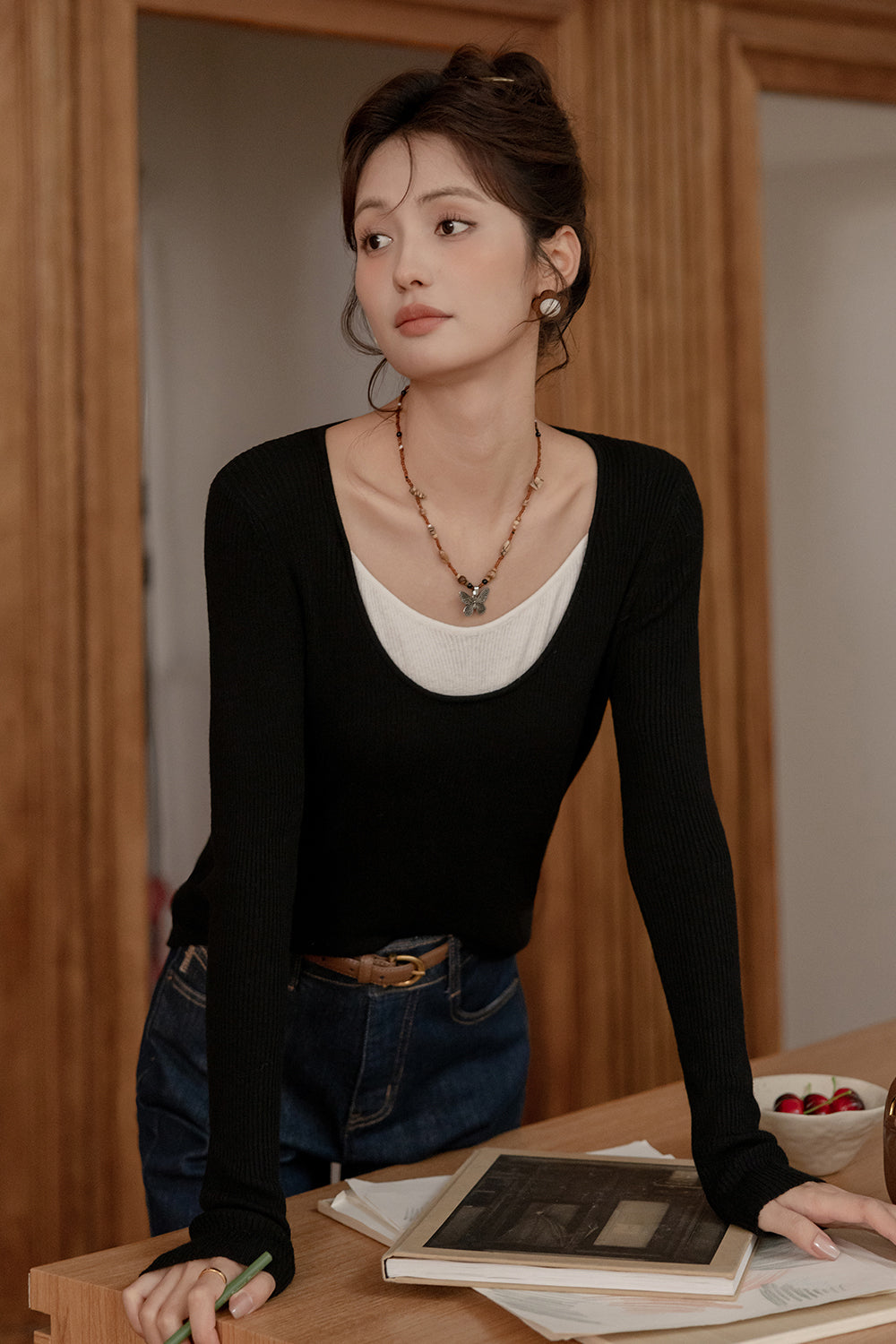 Kaos Lengan Panjang untuk Wanita