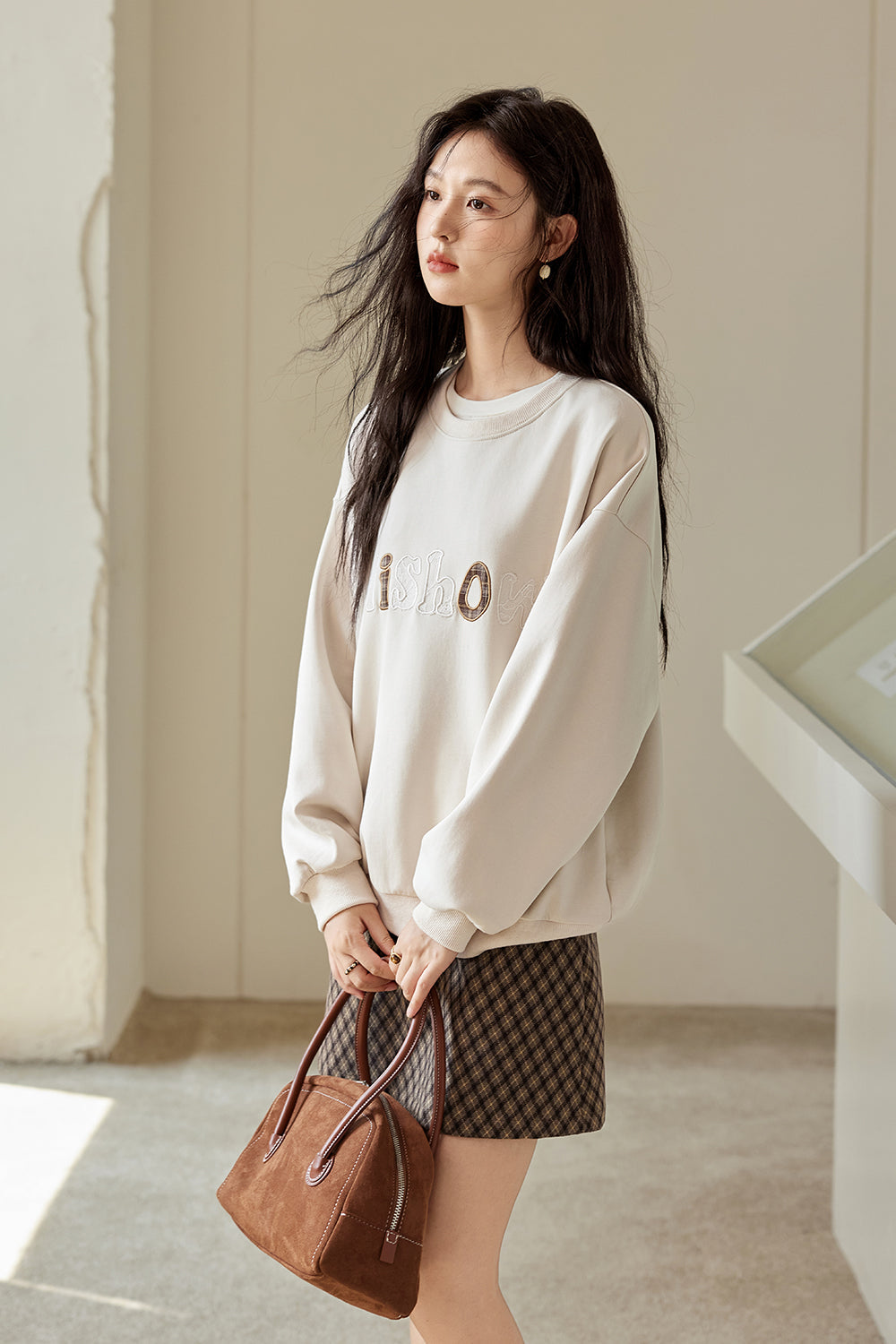 여성용 스웨트셔츠