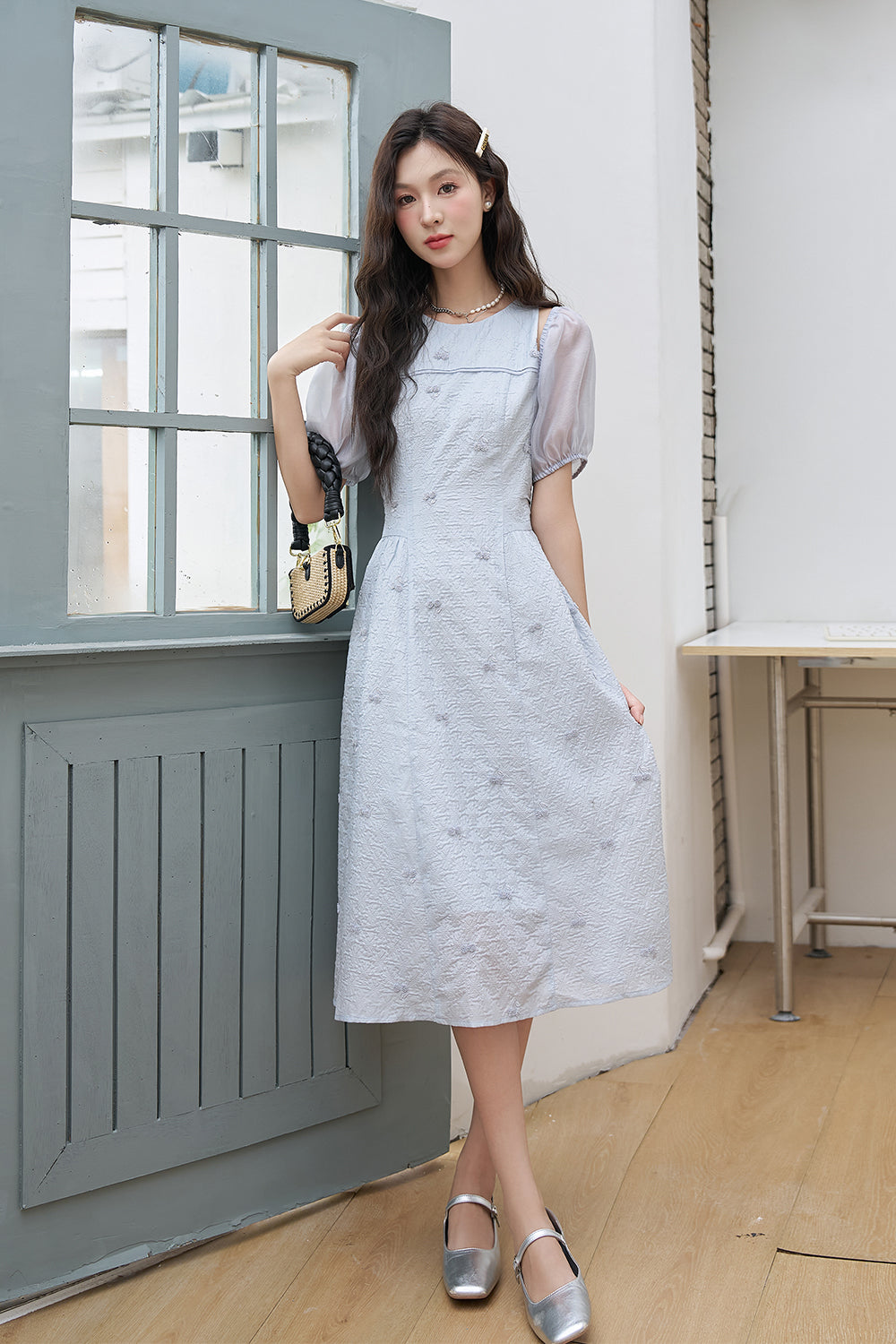 Gaun Maxi A-line untuk Wanita