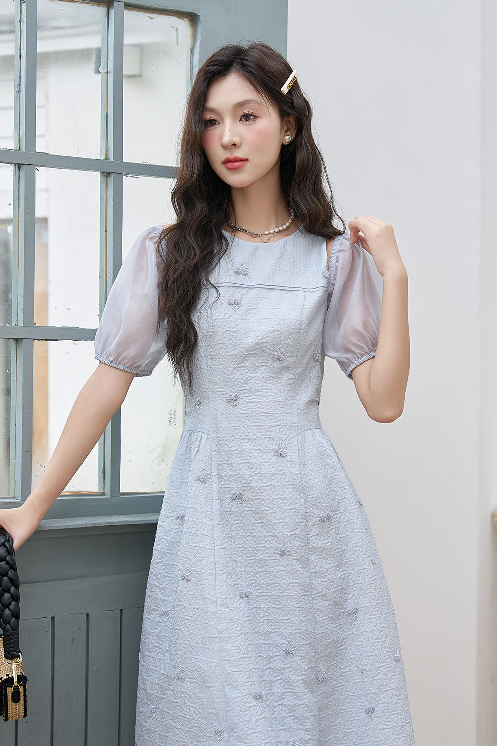 Gaun Maxi A-line untuk Wanita