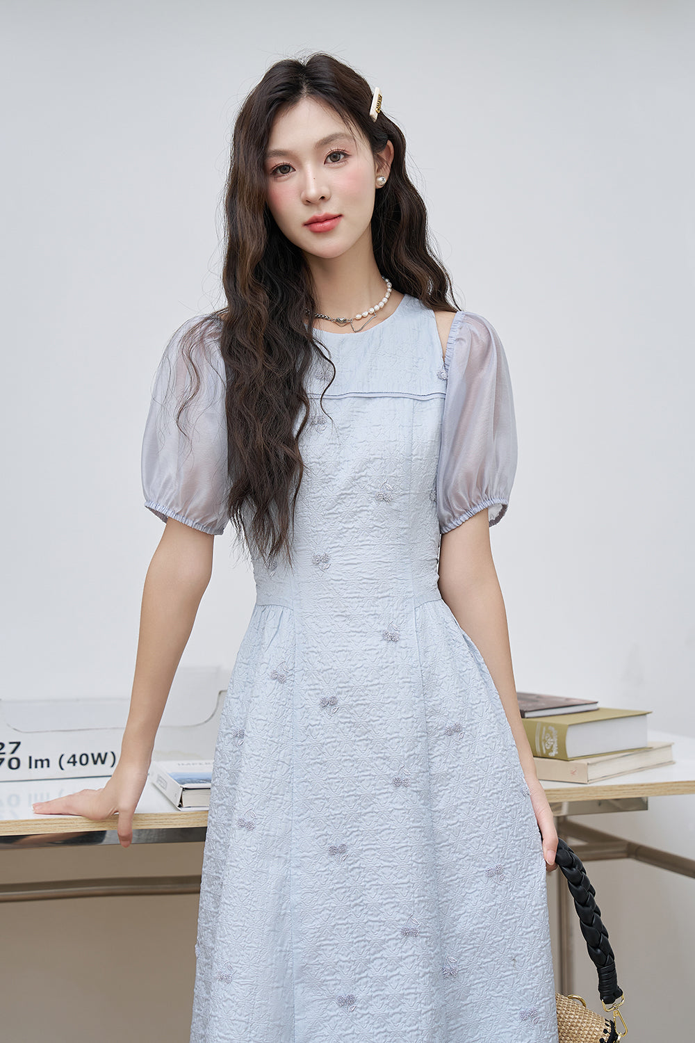 Gaun Maxi A-line untuk Wanita