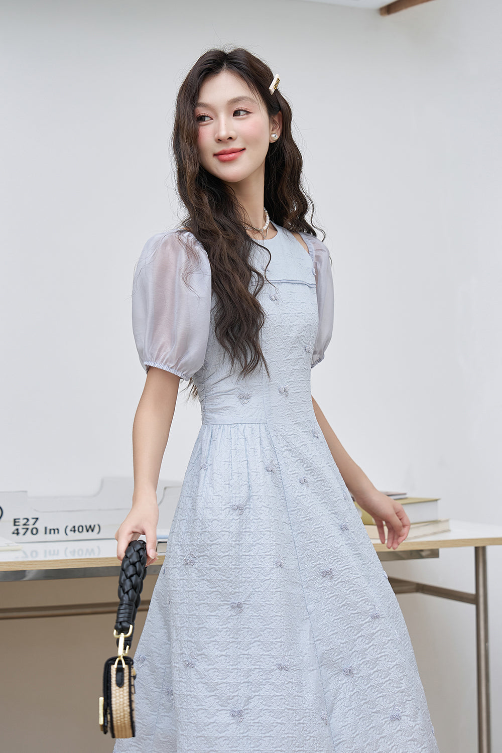 Gaun Maxi A-line untuk Wanita