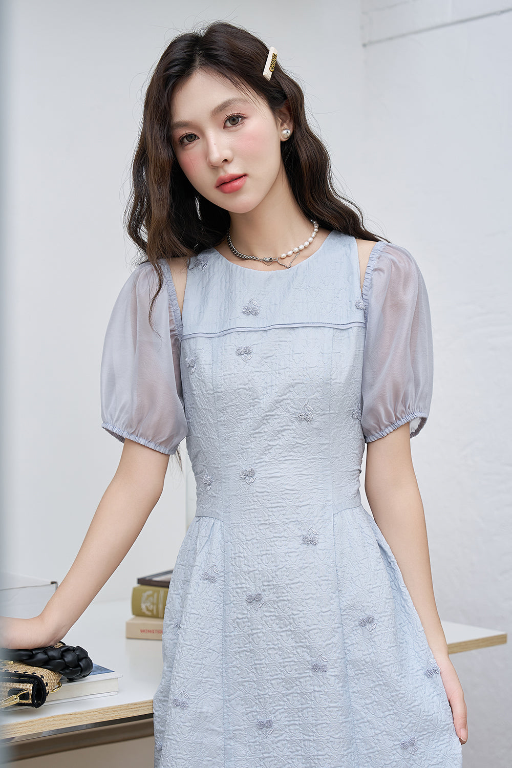 Gaun Maxi A-line untuk Wanita