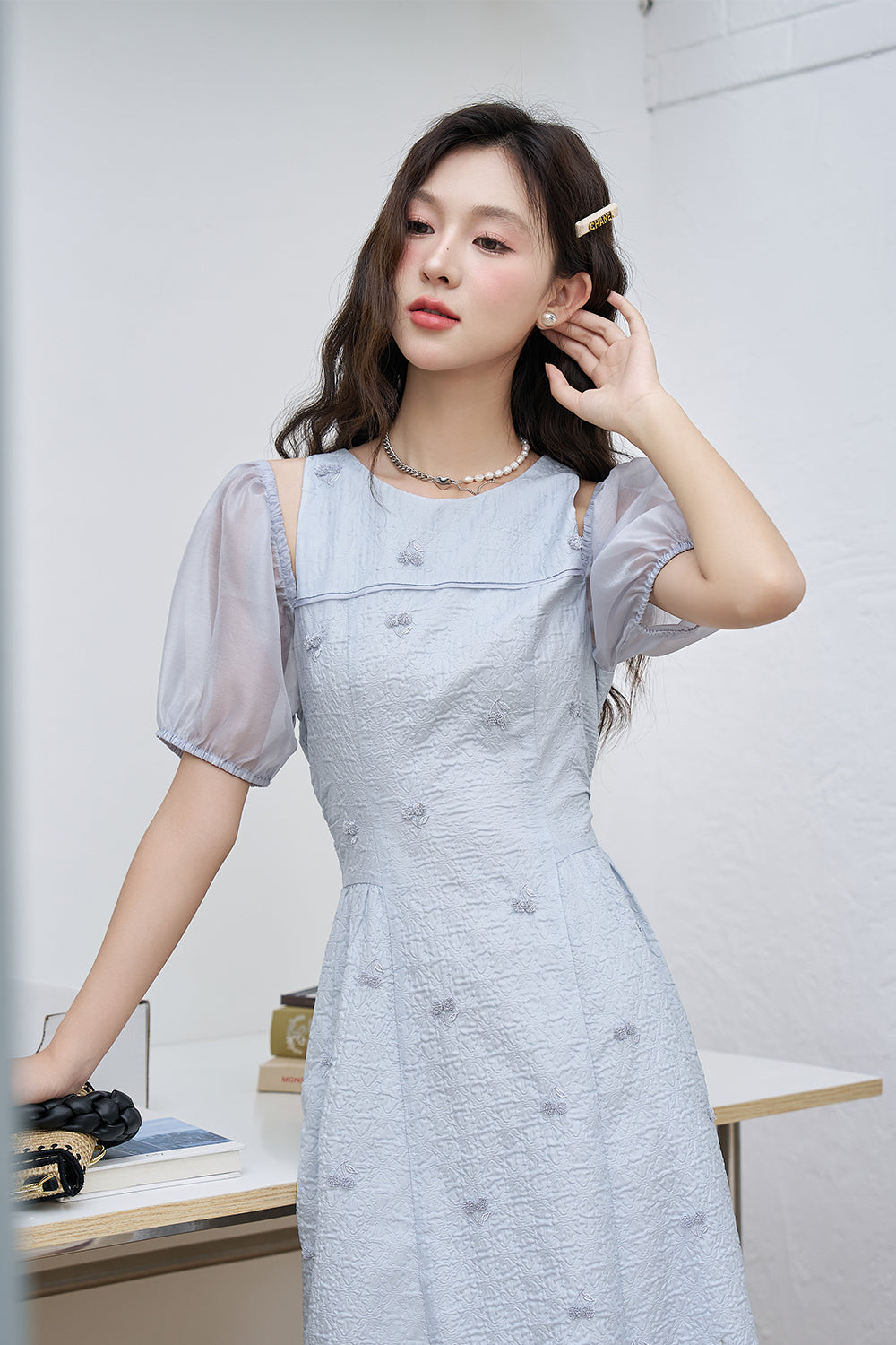 Gaun Maxi A-line untuk Wanita