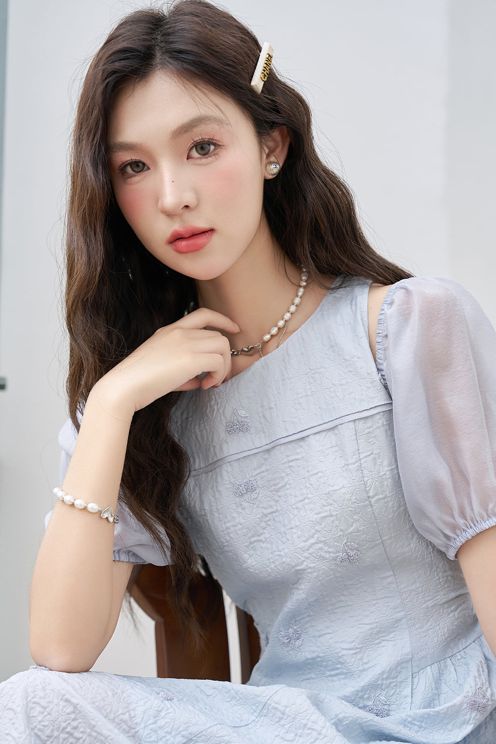 Gaun Maxi A-line untuk Wanita