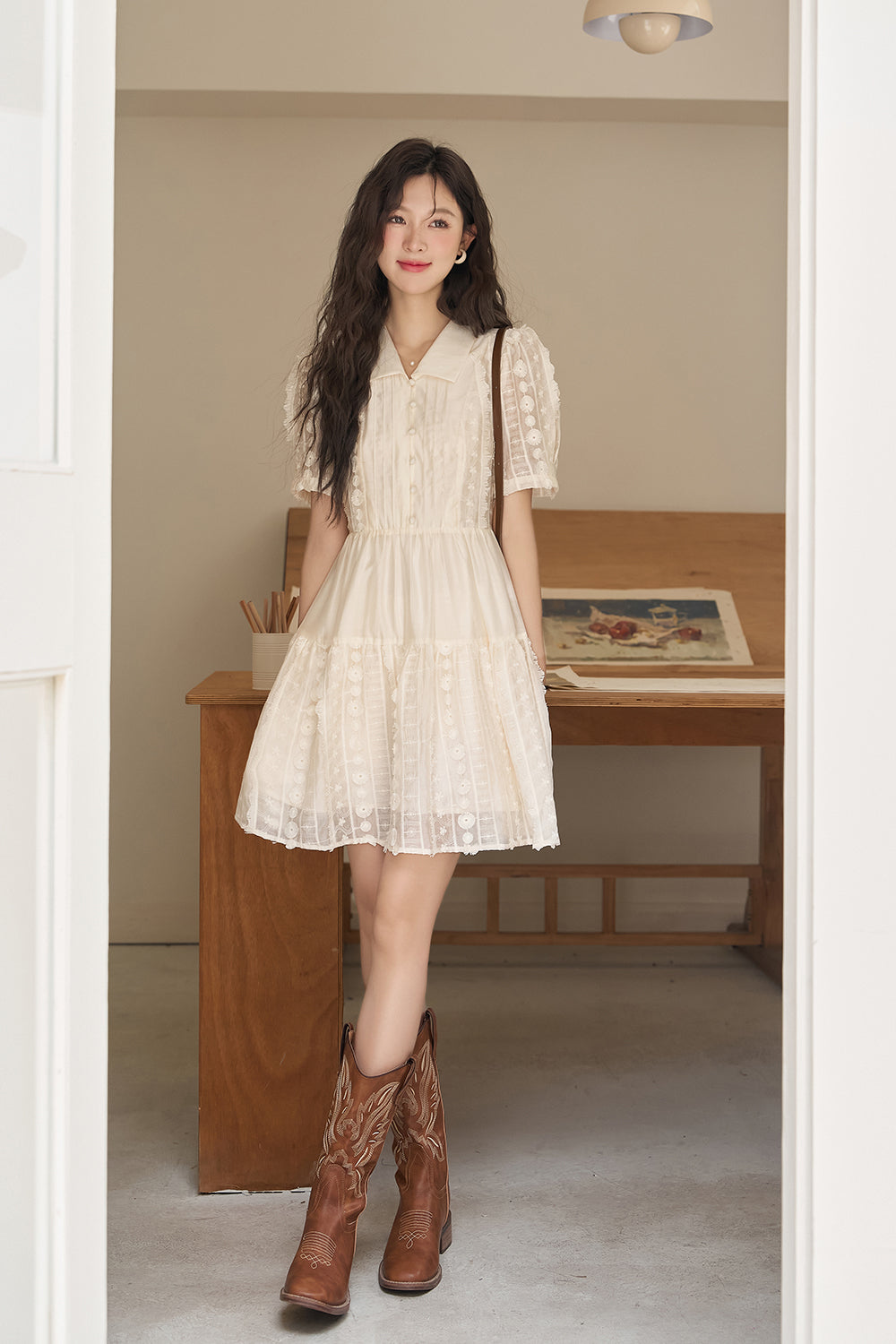A-line Midi Dress for Women