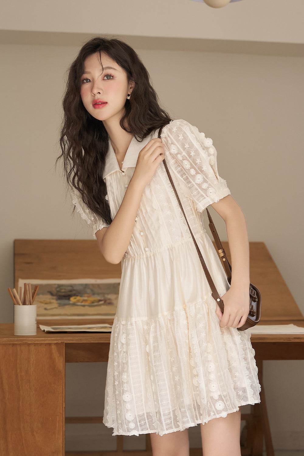 A-line Midi Dress for Women