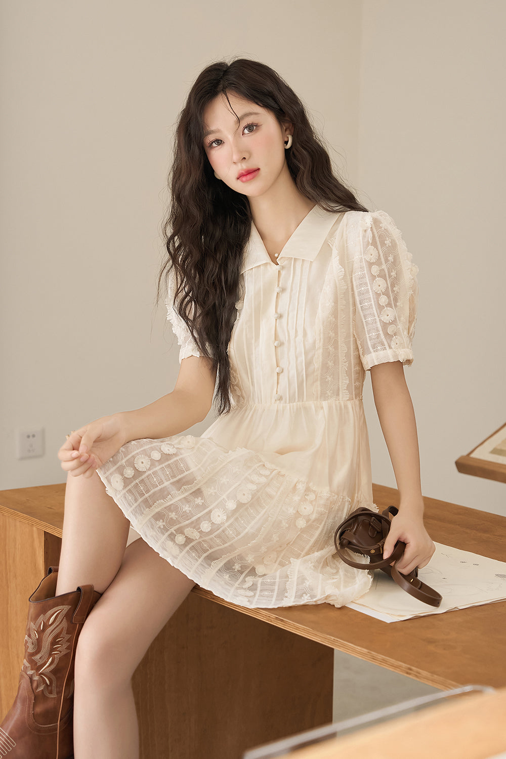 A-line Midi Dress for Women