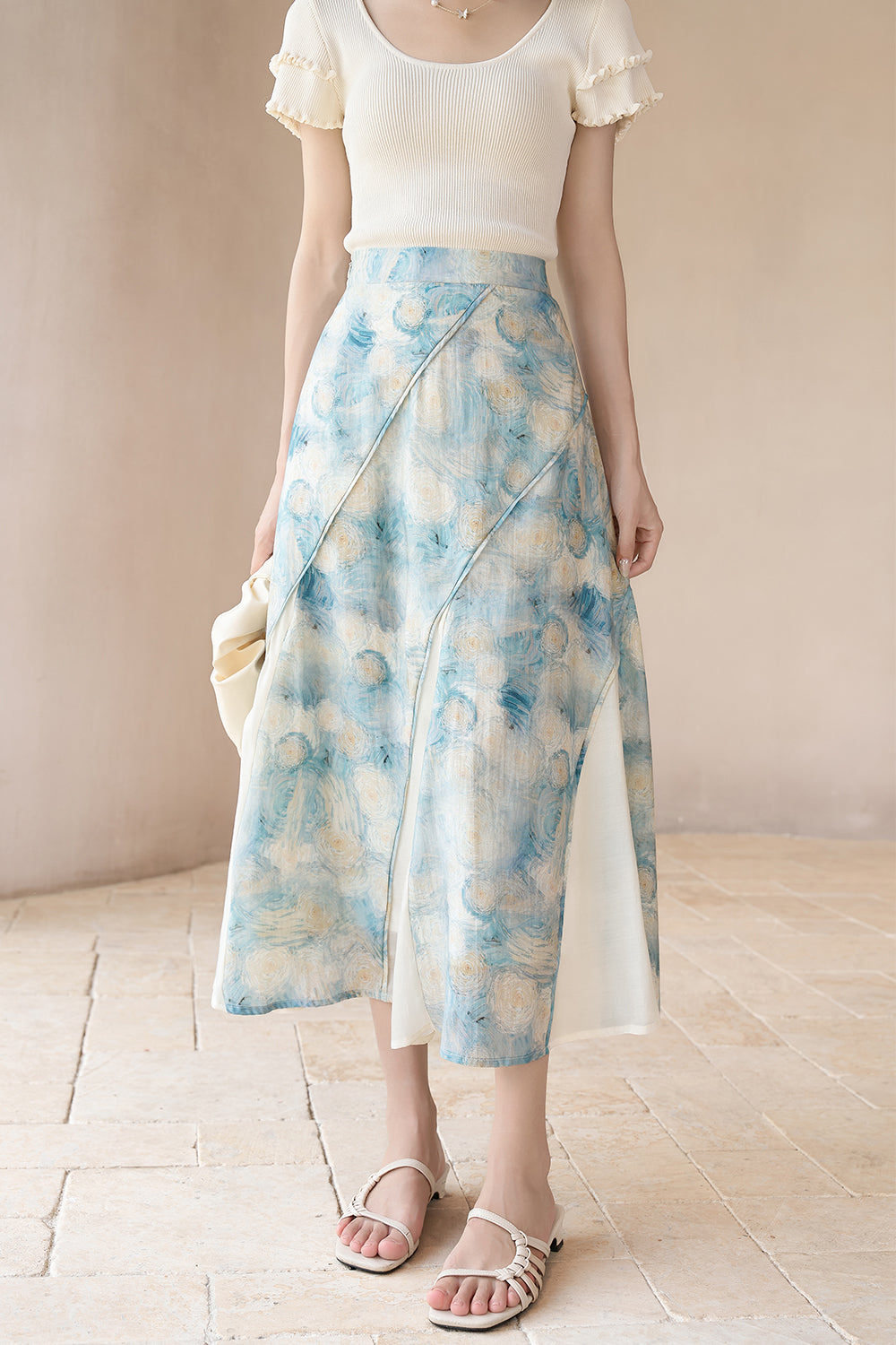 Rok Maxi A Line untuk Wanita