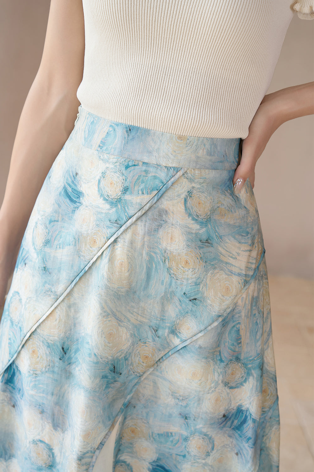 Rok Maxi A Line untuk Wanita