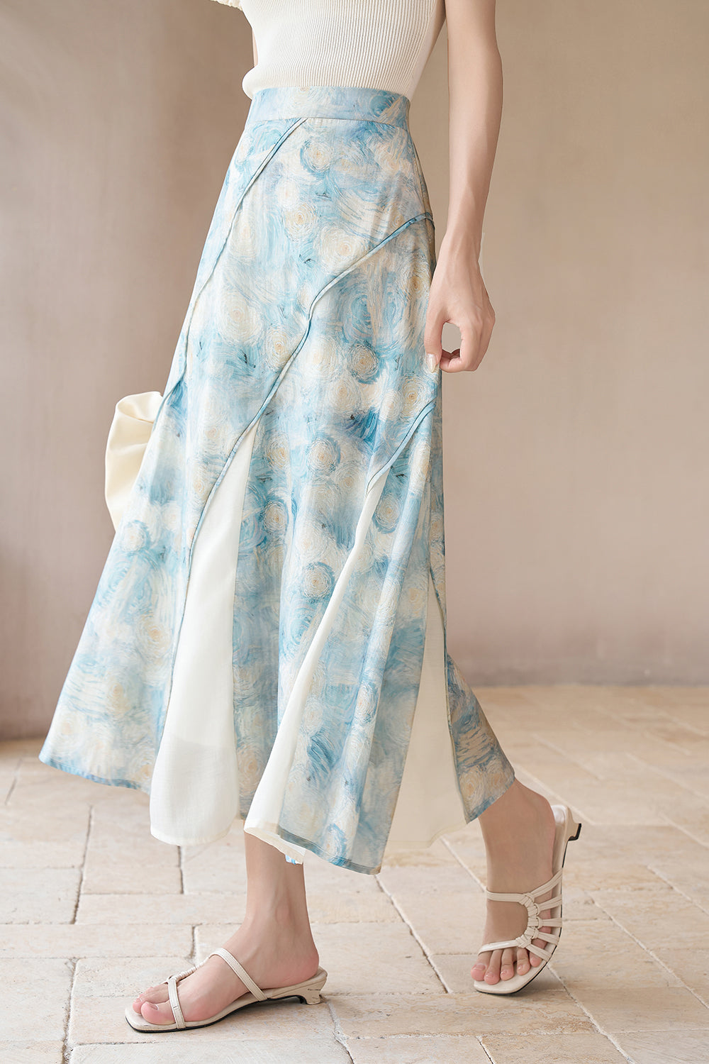 Rok Maxi A Line untuk Wanita