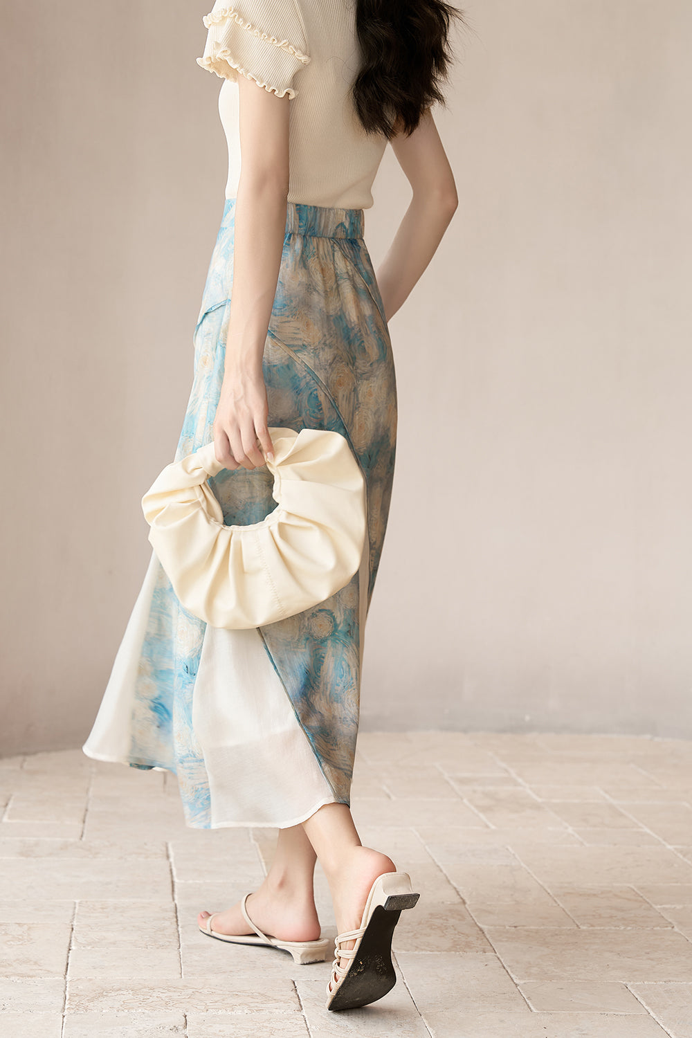 Rok Maxi A Line untuk Wanita