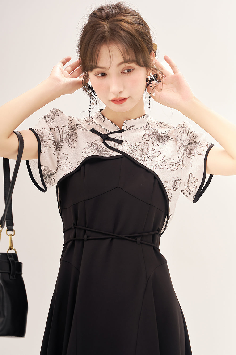 여성용 미디 드레스 슈트