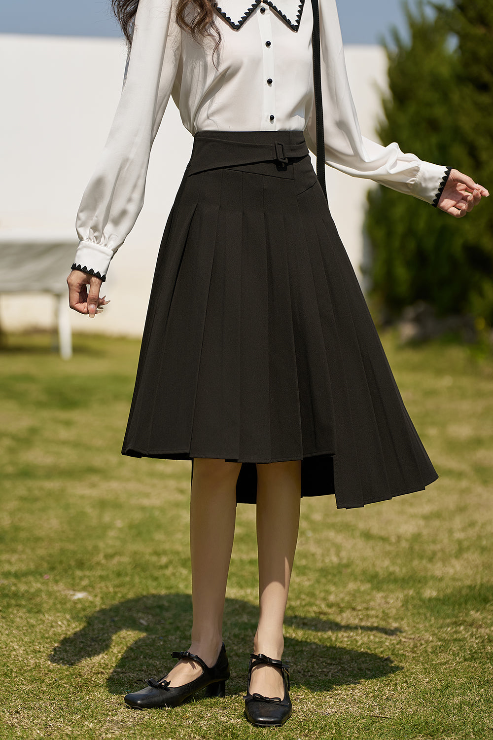 A Line Maxi Skirt for Women