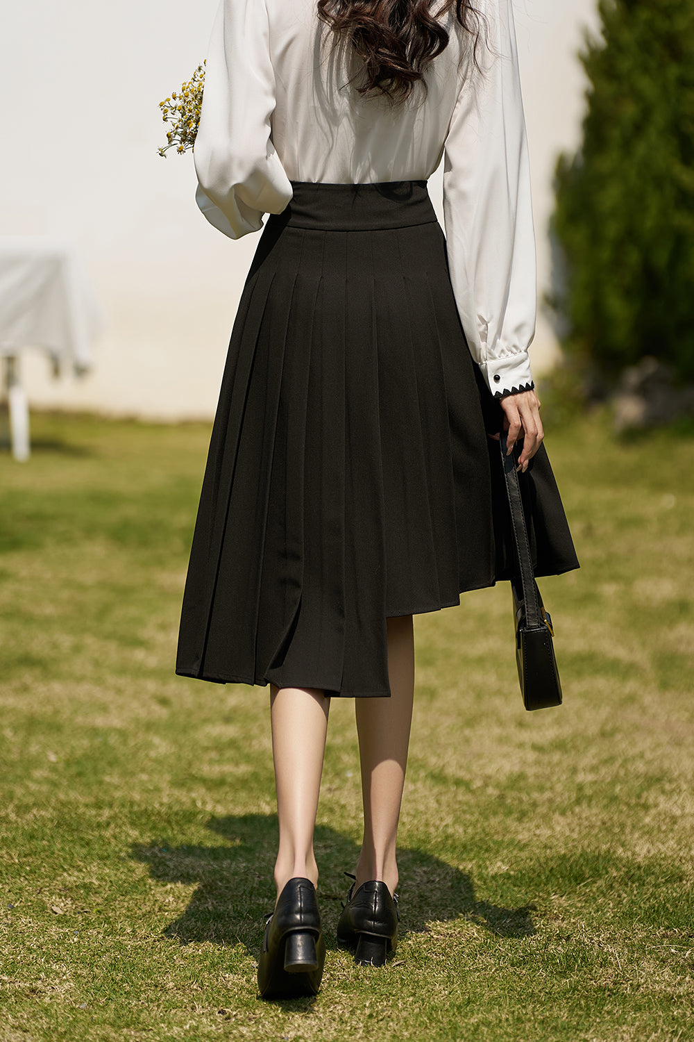 A Line Maxi Skirt for Women