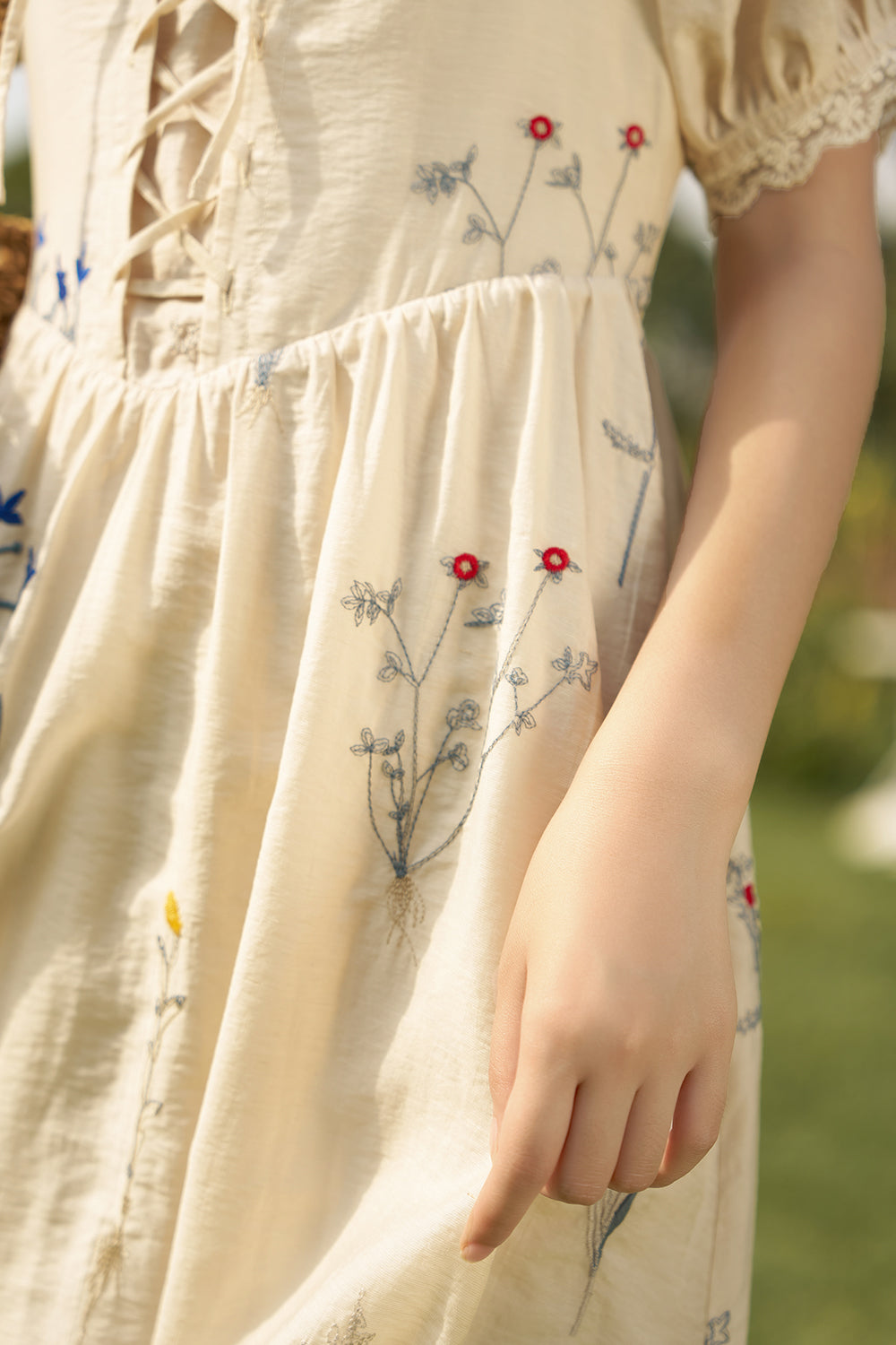 A-line Floral Maxi Dress for Women