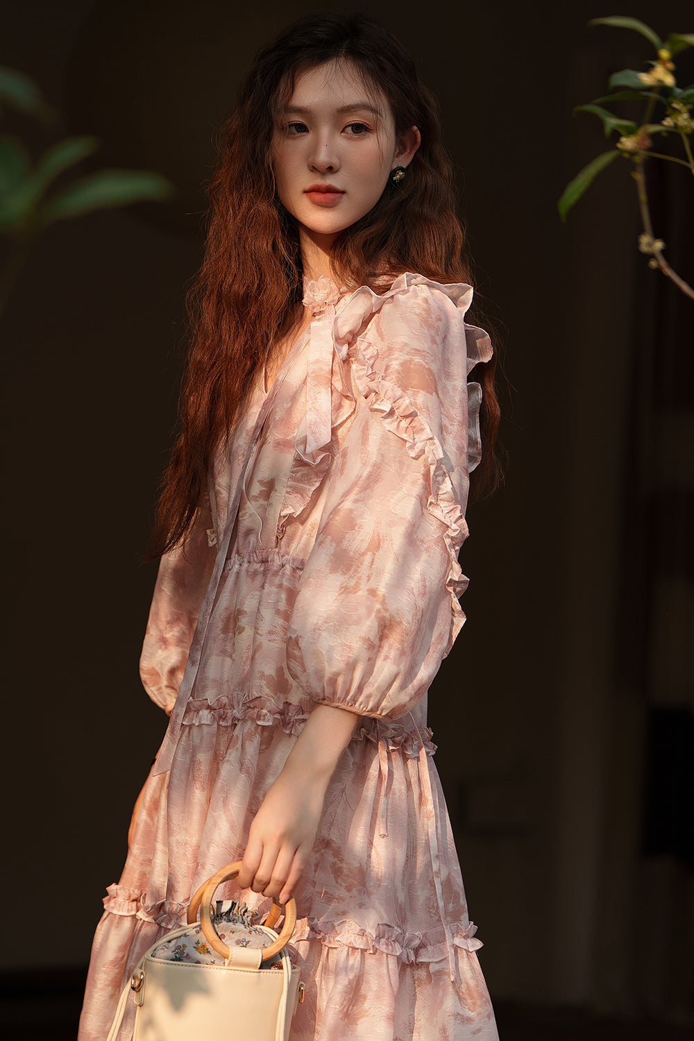Váy Maxi Hoa Chữ A Cho Nữ
