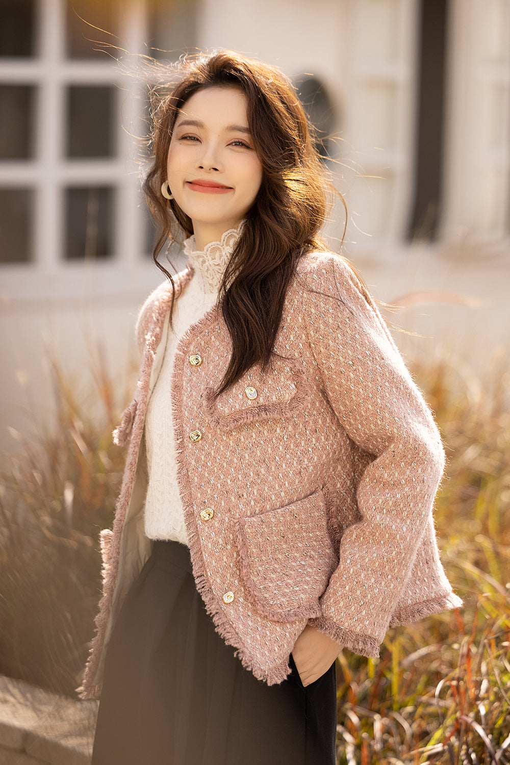 เสื้อแจ็คเก็ตบุฟเฟอร์สำหรับผู้หญิง