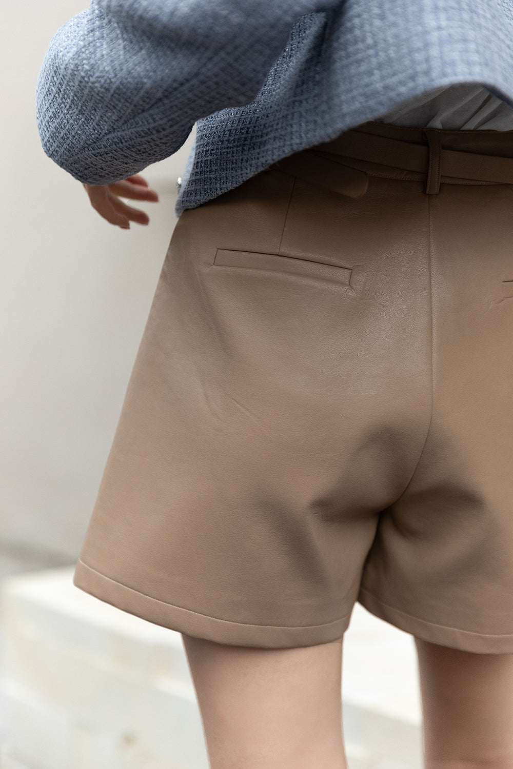 여성을위한 높은 허리 반바지