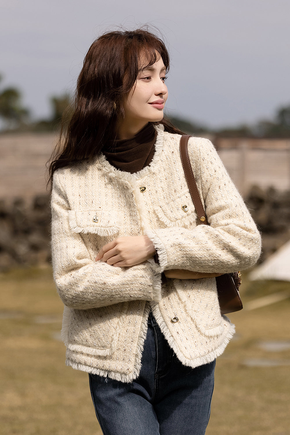 เสื้อแจ็คเก็ตบุฟเฟอร์สำหรับผู้หญิง