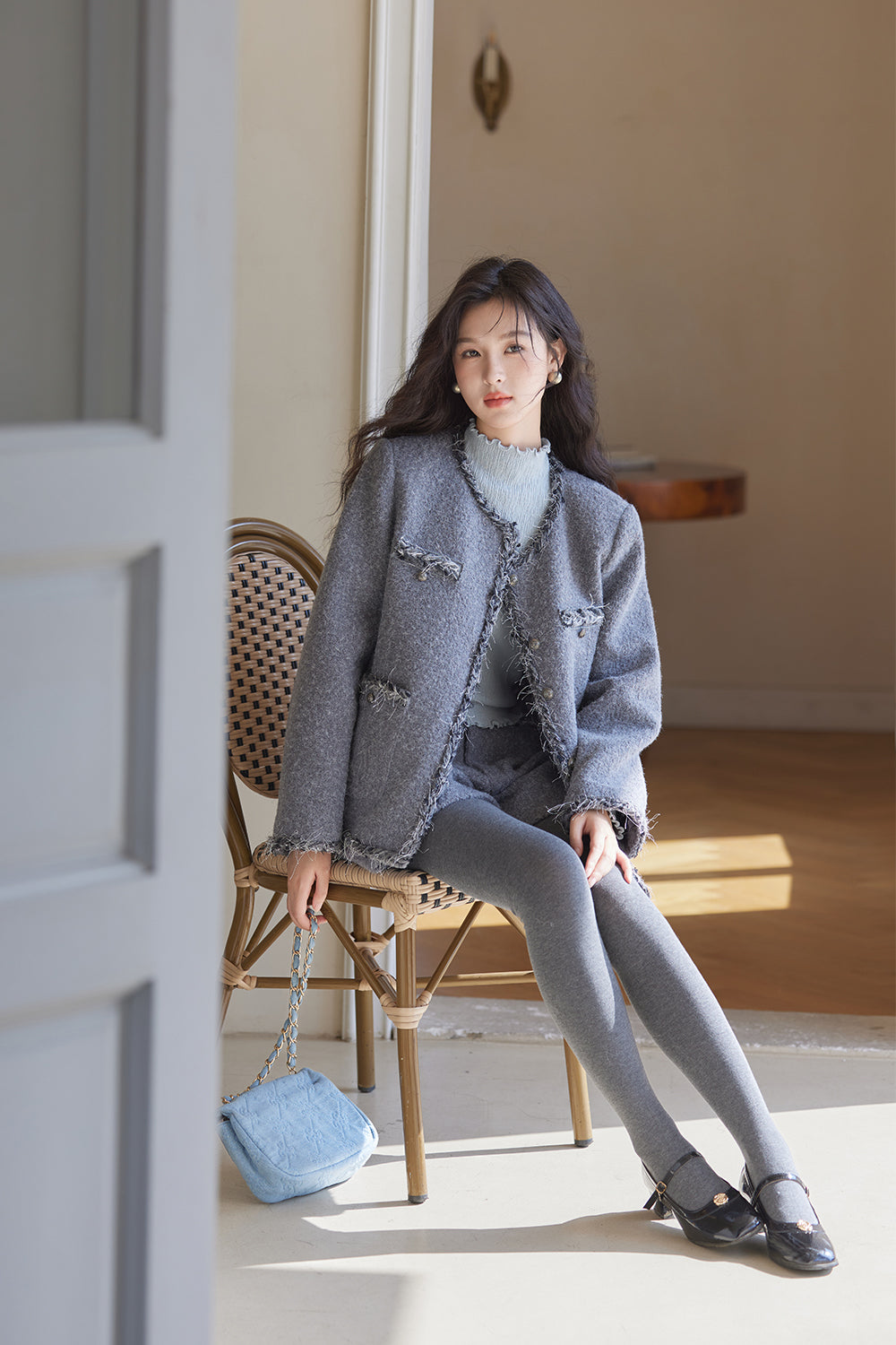 Set Mantel dan Celana Pendek Dijual Terpisah