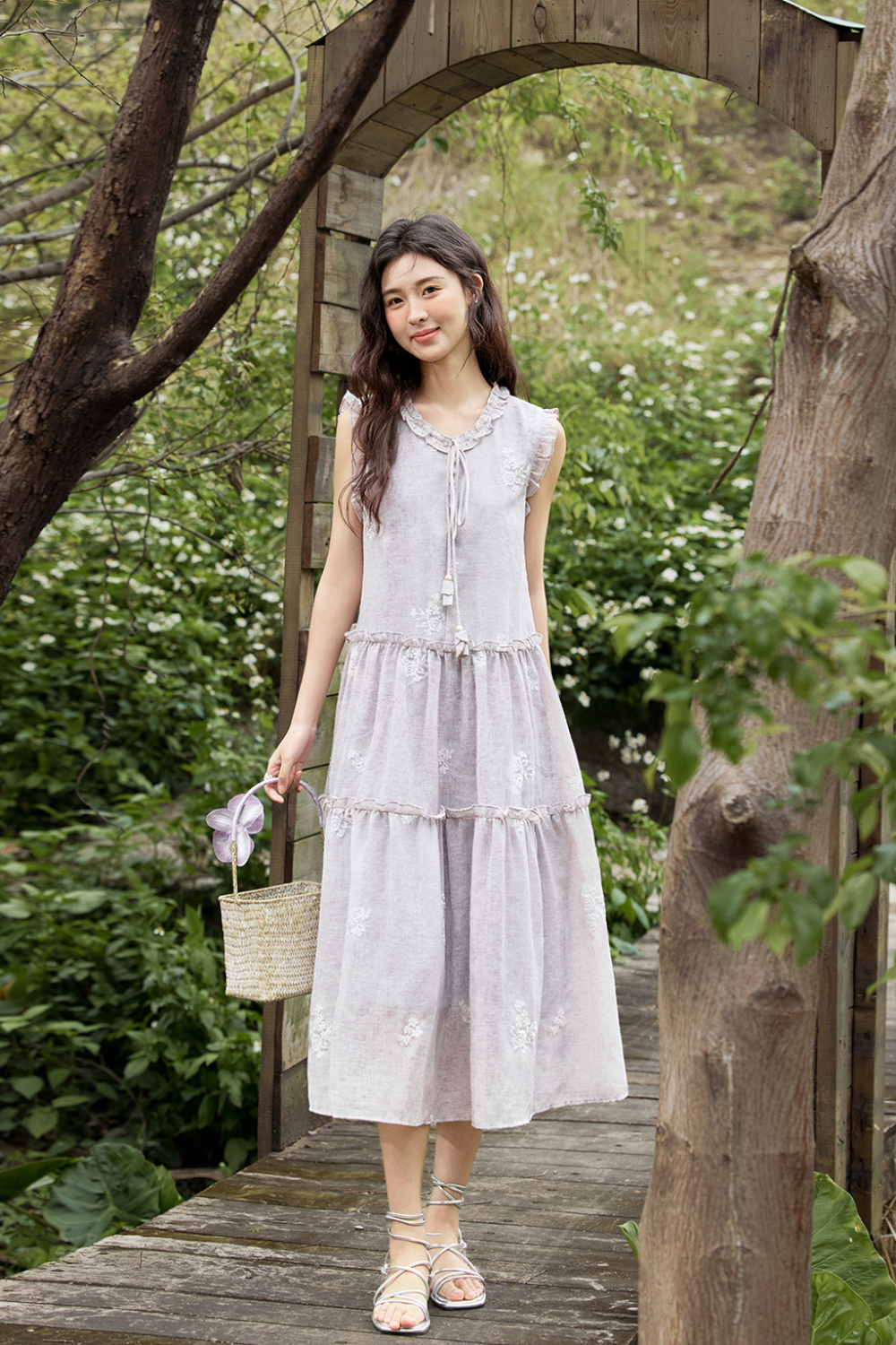 Gaun Tanpa Lengan Model A untuk Wanita