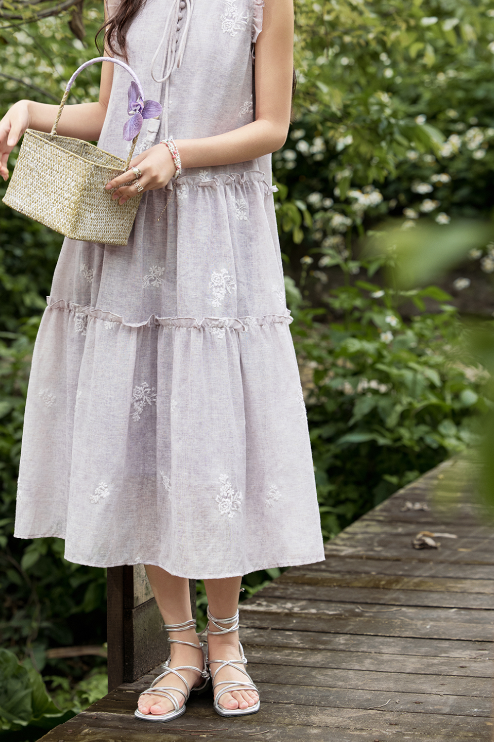 Gaun Tanpa Lengan Model A untuk Wanita