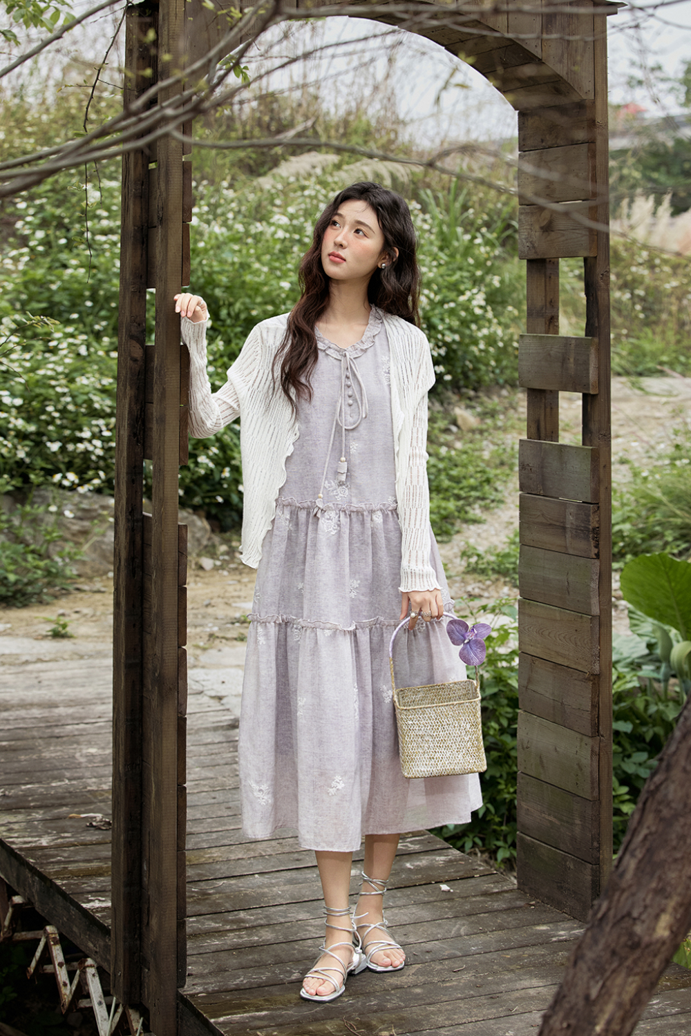 Gaun Tanpa Lengan Model A untuk Wanita