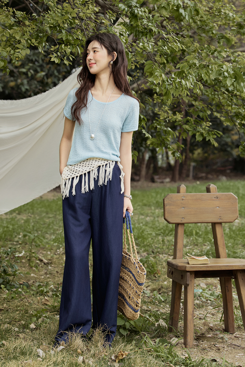 Knit T-shirt for Women