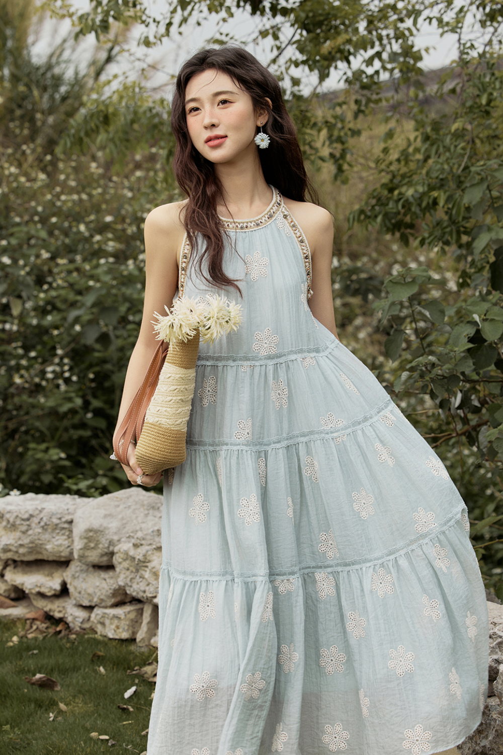 Halter Neck Dress for Women